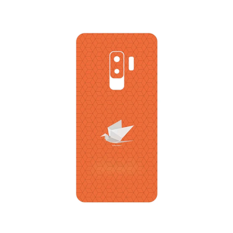 برچسب پوششی ماهوت مدل Minimalist origami bird مناسب برای گوشی موبایل سامسونگ Galaxy S9 Plus