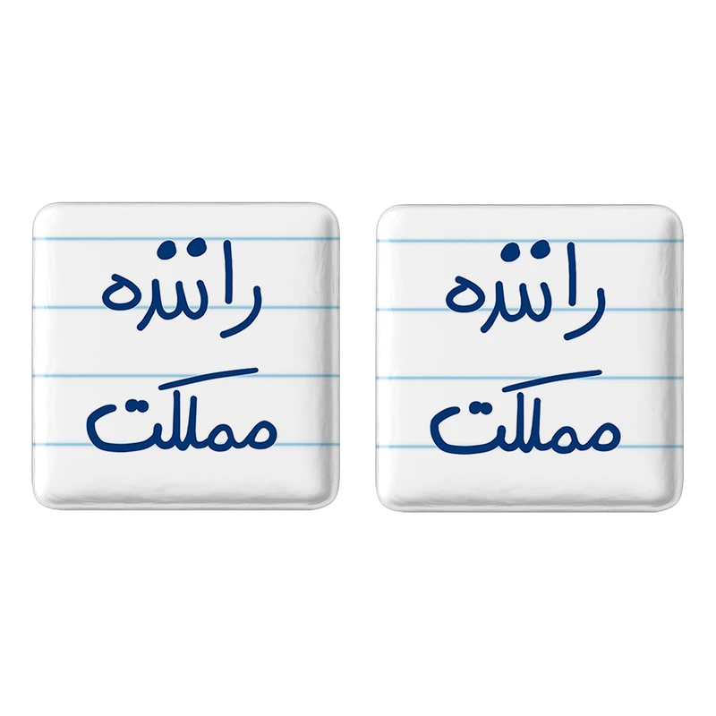 مگنت خندالو مدل راننده مملکت کد 5627 مجموعه 2 عددی