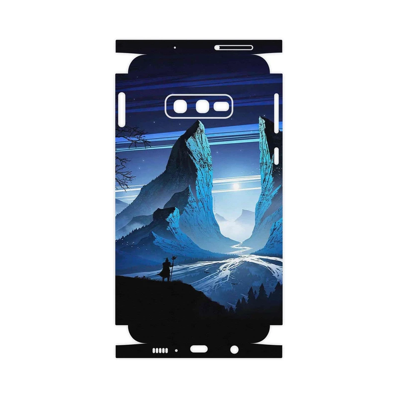 برچسب پوششی ماهوت مدل Blue Mountains Digital Art-FullSkin مناسب برای گوشی موبایل سامسونگ Galaxy S10e