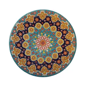 بشقاب میناکای سفالی کد 40