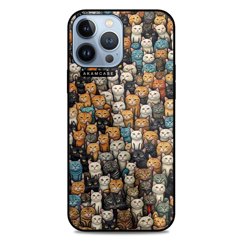 کاور آکام مدل AMC-WA13PROMAX-CATS-30 مناسب برای گوشی موبایل اپل iPhone 13 Pro Max
