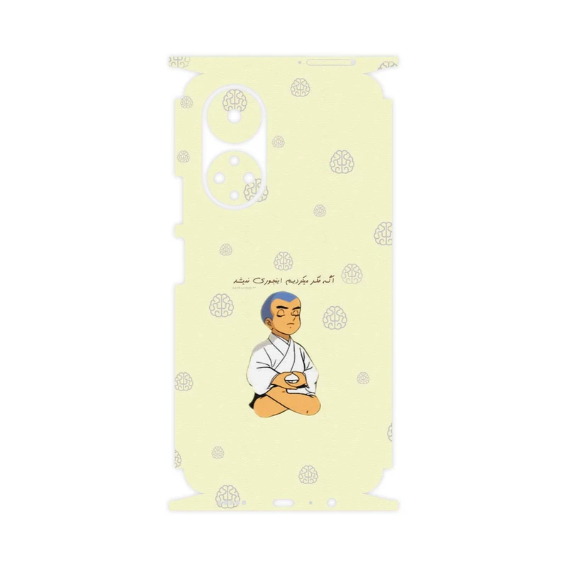 برچسب پوششی ماهوت مدل Ikkyu-san-FullSkin مناسب برای گوشی موبایل آنر X7