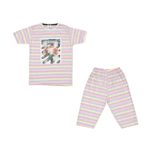 ست تی شرت و شلوارک دخترانه کیکی رایکی مدل KBB06360-059