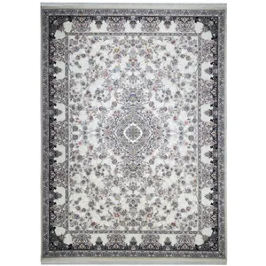 فرش ماشینی فرش مارکت تریتا طرح آنیسا کد fm700 42 زمینه کرم 