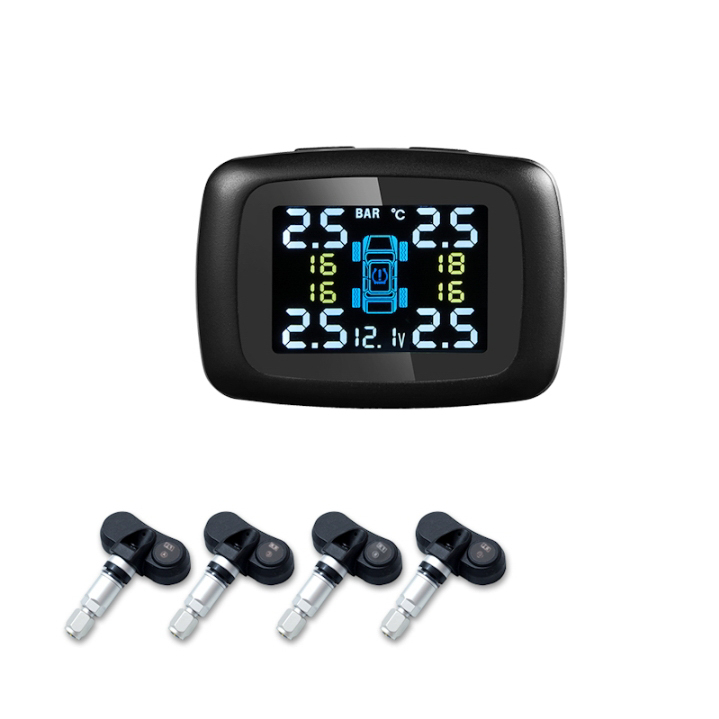 نمایشگر و سنسور باد لاستیک مدل TPMS CIG1100