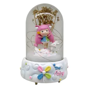گوی موزیکال مدل دختر و خرگوش کد A3307