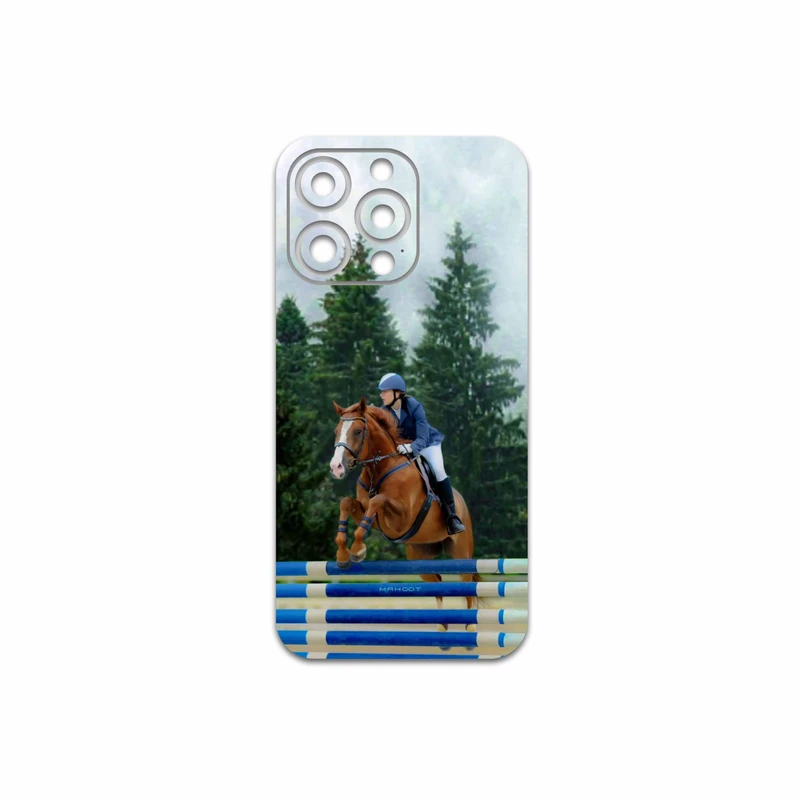 برچسب پوششی ماهوت مدل Equestrianism مناسب برای گوشی موبایل اپل iPhone 13 Pro Max