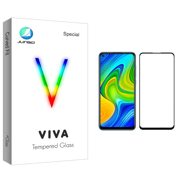 محافظ صفحه نمایش جانبو مدل Viva Glass مناسب برای گوشی موبایل شیائومی Redmi Note 9