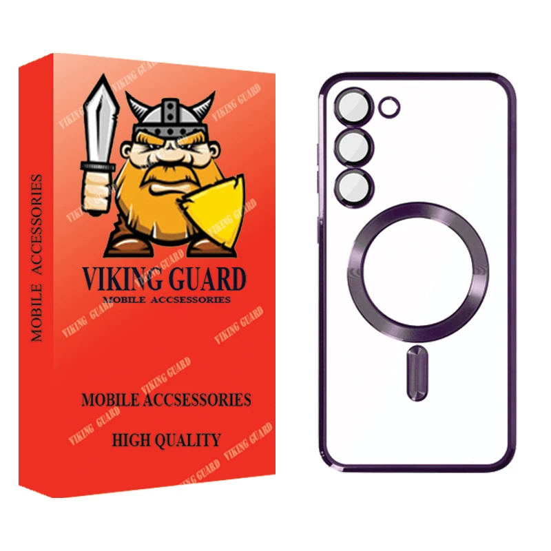 کاور وایکینگ گارد مدل مگ سیف طرح LUX مناسب برای گوشی موبایل سامسونگ Galaxy S23 FE