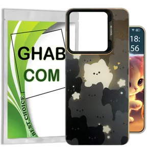 Ghab Com CATCLM Cover For Xiaomi Redmi Note 13 Pro 5G / Poco X6 5G
