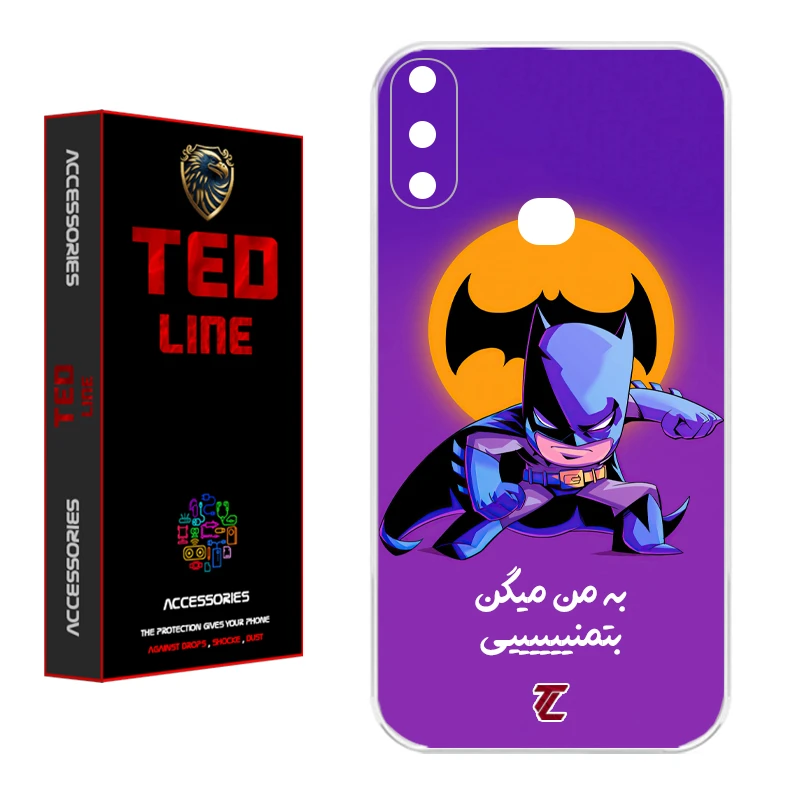 کاور تد لاین طرح بتمن کد 1105 مناسب برای گوشی موبایل سامسونگ Galaxy A10S