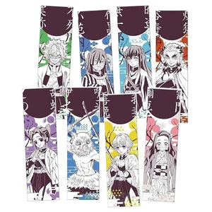 استیکر لپ تاپ و موبایل گوفی طرح شیطان کش مدل Demon Slayer کد 32 مجموعه 8 عددی