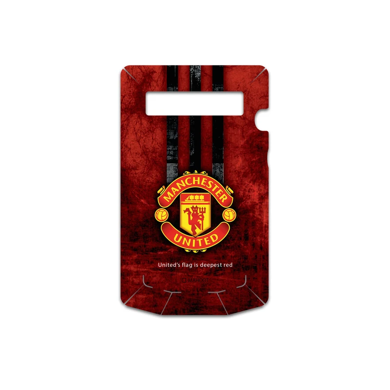 برچسب پوششی ماهوت مدل Manchester-United-FC مناسب برای گوشی موبایل بلک بری Porsche Design P9981