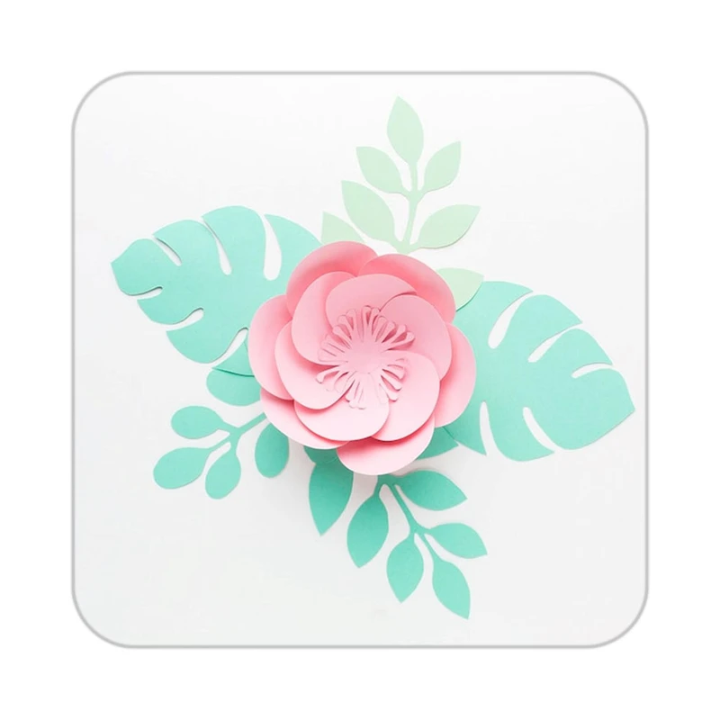 زیر لیوانی کاکتی طرح گل مدل mp17216