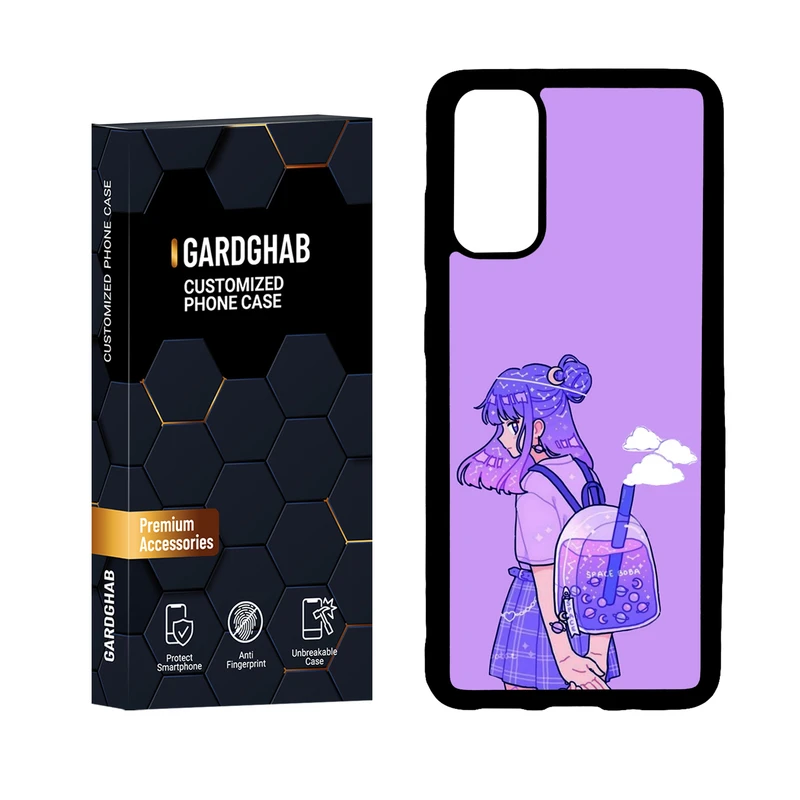 کاور گارد قاب مدل دور ژله ای دخترانه مناسب برای گوشی موبایل سامسونگ Galaxy S20