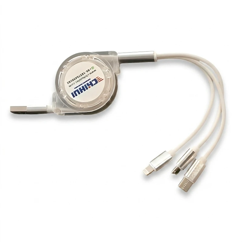 کابل تبدیل USB به microUSB/USB-C/لایتنینگ مدل WWQ-60 طول 1 متر