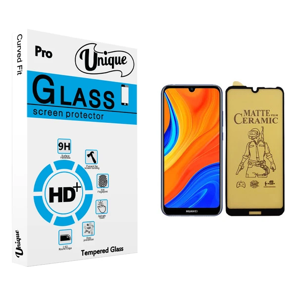 محافظ صفحه نمایش مات يونيک مدل +Clear مناسب برای گوشی موبایل هوآوی Y6 2019