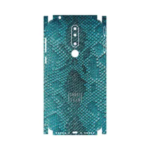 MAHOOT Blue Snake Skin-FullSkin Cover Sticker for Nokia 3.1 Plus