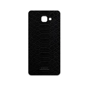 MAHOOT Black-Snake-Leather Cover Sticker for Samsung Galaxy C7