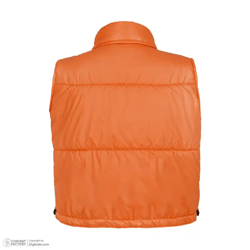 پافر زنانه مون سا مدل 11222 رنگ نارنجی