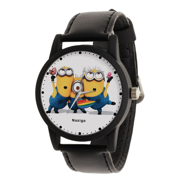 ساعت مچی عقربه ای ناکسیگو مدل Despicable Me1 کد LF14344