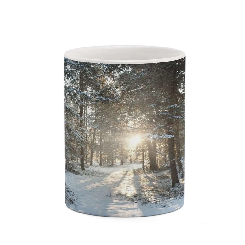 ماگ کاکتی مدل منظره برفی کد mgh18505