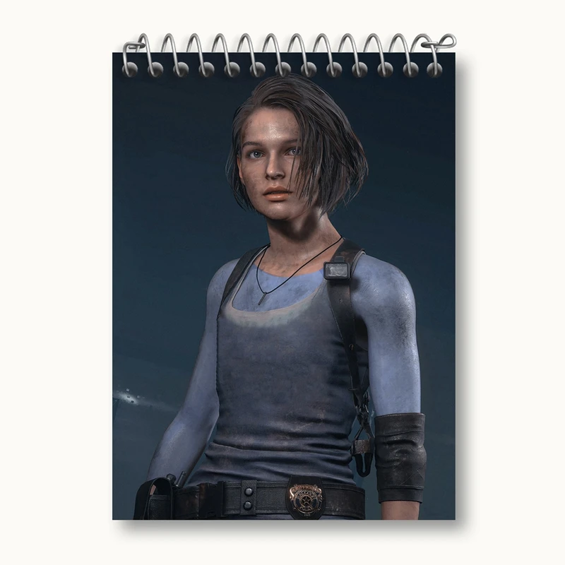 دفتر یادداشت 50 برگ خندالو مدل بازی رزیدنت اویل Resident Evil کد 30141