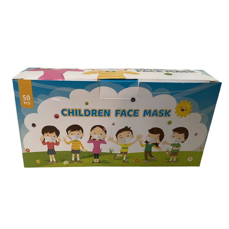 ماسک تنفسی کودکان مدل نانو بایکو بسته 50 عددی