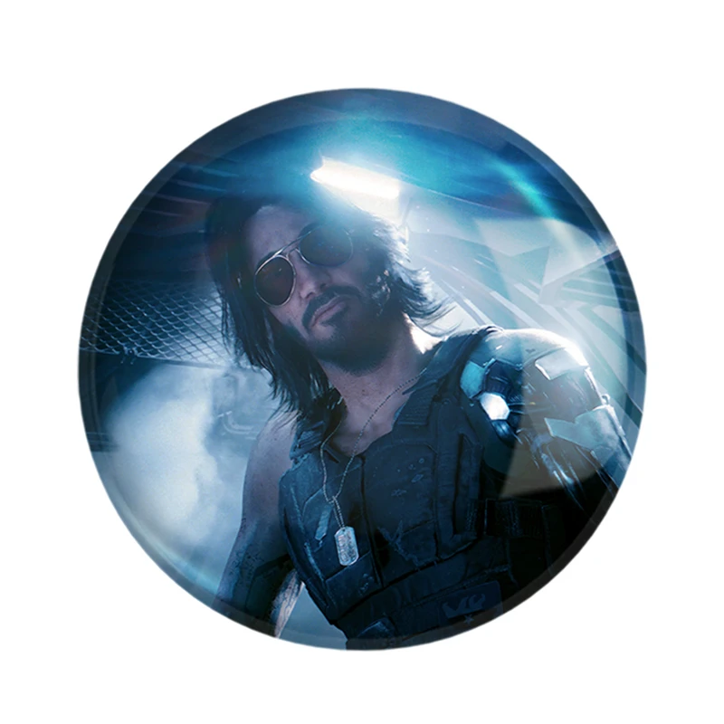 مگنت خندالو مدل جانی سیلور هند سایبر پانک کد 30572