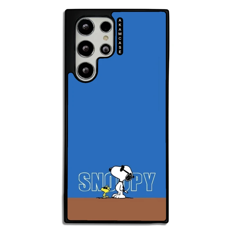 کاور آکام مدل AMC-WSGS22U-SNOOPY-43 مناسب برای گوشی موبایل سامسونگ Galaxy S22 Ultra