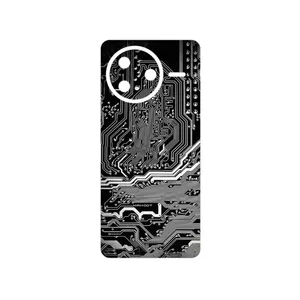 MAHOOT Black_Printed_Circuit_Board Cover Sticker for Xiaomi Poco F7 Pro