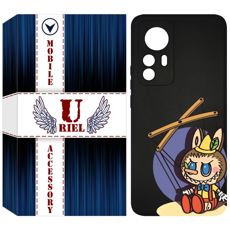 کاور یوریل قاب مدل KSH کد 108 طرح عروسک لبوبو مناسب برای گوشی موبایل شیائومی 12T Pro / Redmi K50 Ultra