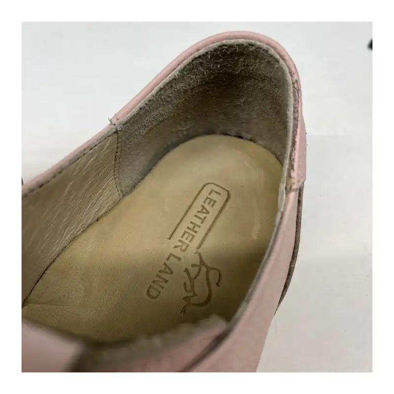 کفش روزمره زنانه سرزمین چرم مدل 1602 رنگ صورتی