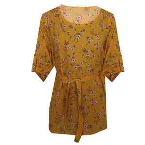 بلوز آستین سه ربع زنانه مدل zr68