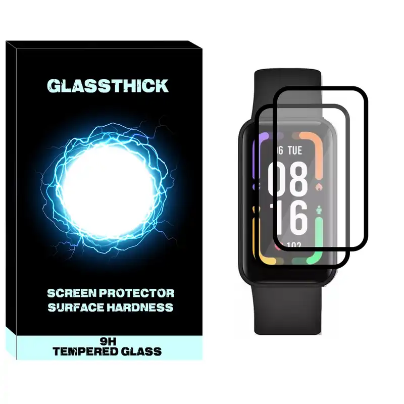 محافظ صفحه نمایش نانو گلستیک مدل NGL مناسب برای ساعت هوشمند شیائومی Redmi Smart Band Pro بسته دو عددی