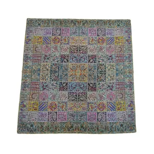 رومیزی ترمه هاشمی طرح خشتی ریز نقش کد 60