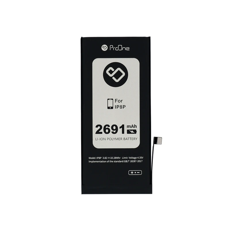 باتری موبایل پرووان مدل IP8P ظرفیت 2691 میلی آمپر ساعت مناسب برای گوشی موبایل اپل iPhone 8 Plus