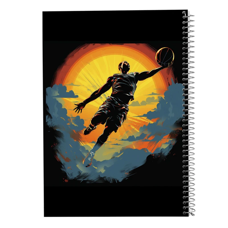 دفتر ژورنال نویسی 50 برگ مدوپد مدل نقطه ای طرح Slam Dunk کد DF2718