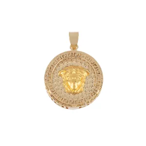 آویز گردنبند طلا 18 عیار زنانه ورساچه مدل pe05