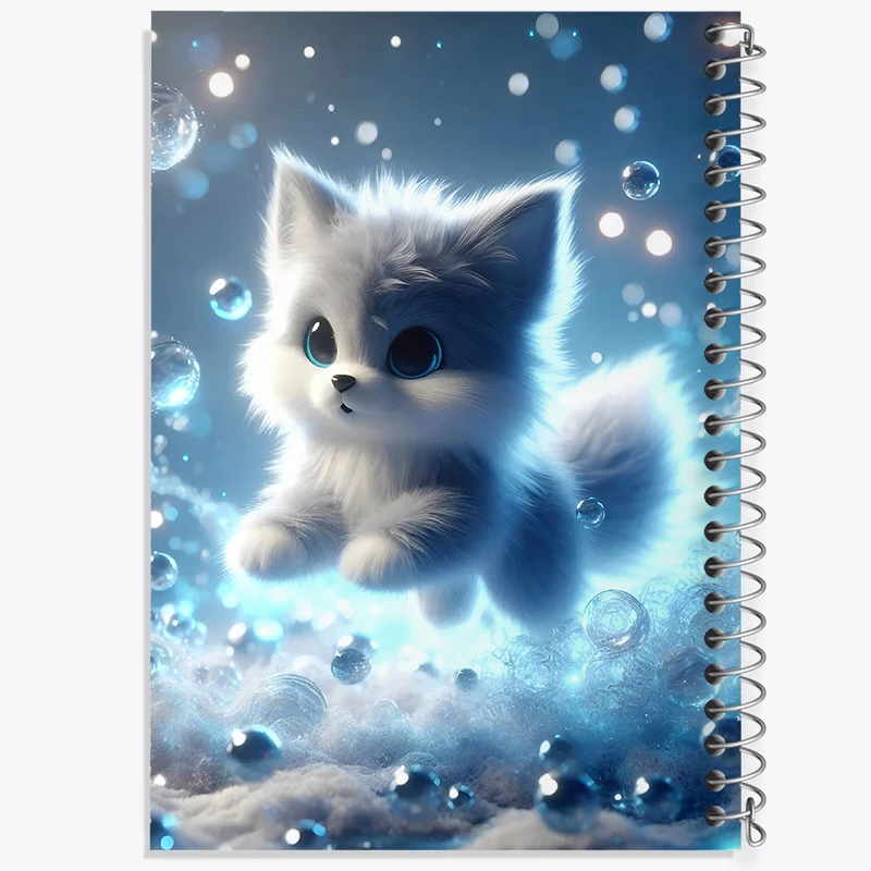 دفتر نقاشی 50 برگ خندالو طرح گربه بامزه کد F5473