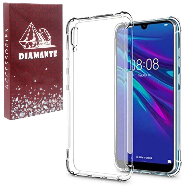 کاور دیامانته مدل ساده مناسب برای گوشی موبایل هوآوی Y6 2019 / Y6 Prime 2019