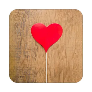 زیر لیوانی کاکتی طرح عاشقانه مدل mp40288