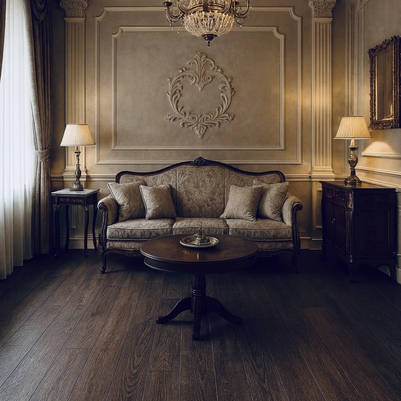 عکس شماره 3 : کفپوش طرح چوب مدل p9007 پوشش ۳.۶۰ مترمربع