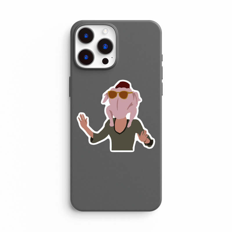 استیکر لپ تاپ و موبایل بووم طرح سریال Friends مدل Mon کد ET78