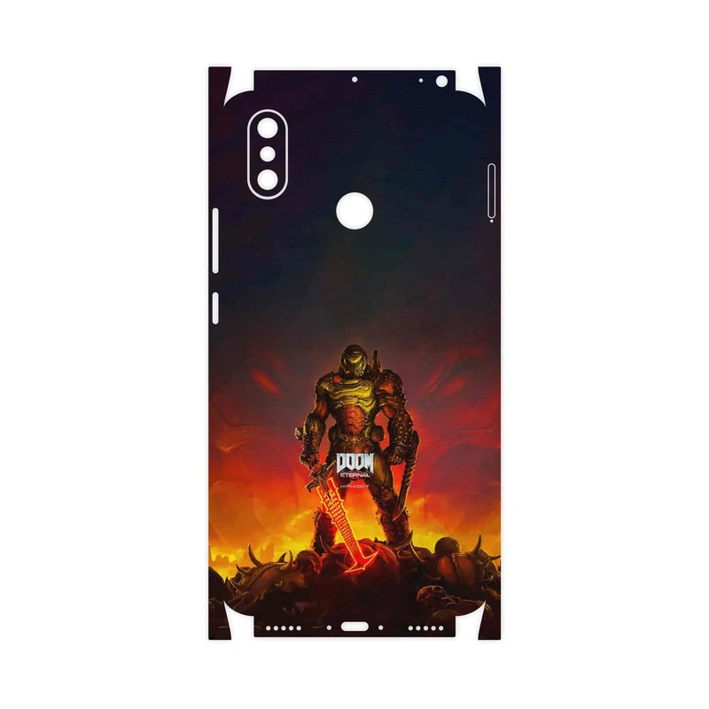 برچسب پوششی ماهوت مدل DOOM Game Series-FullSkin مناسب برای گوشی موبایل شیائومی Mi Max 3