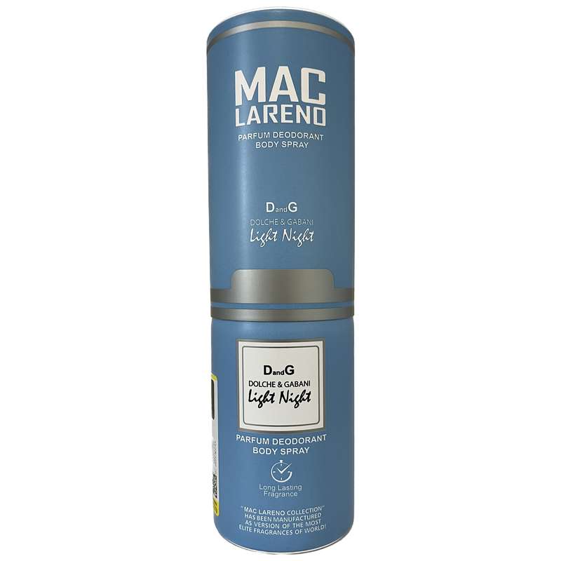 اسپری بدن مردانه مک لارنو مدل Light Blue حجم 200 میلی لیتر اسپری بدن مردانه مک لارنو مدل Light Blue حجم 200 میلی لیتر