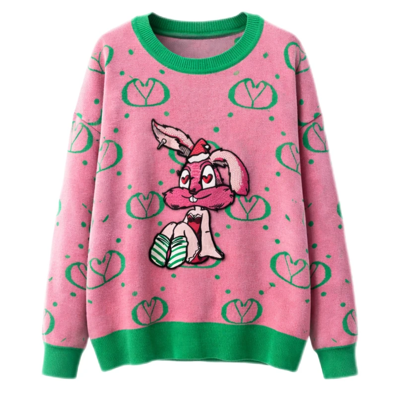 پلیور یقه گرد زنانه مدل Sh_20