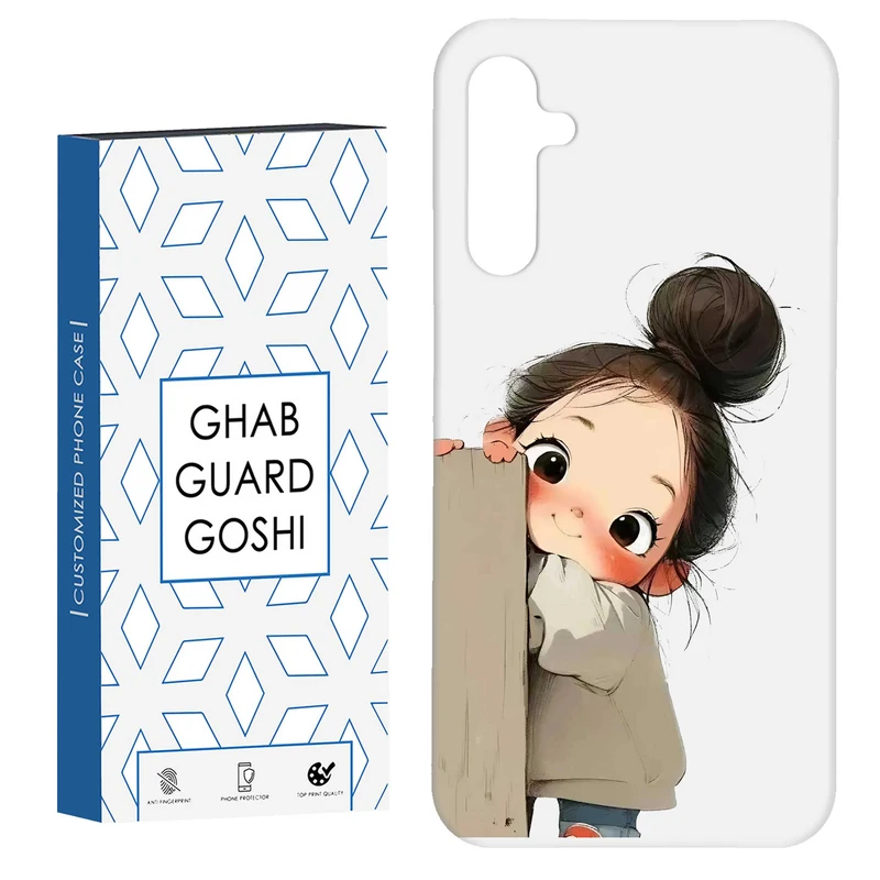 کاور قاب گارد گوشی طرح دختر ملوس کد Dimo-961 مناسب برای گوشی موبایل سامسونگ Galaxy A54