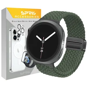 Sprig band model Braided solo Magnet W8 suitable for Samsung Galaxy Watch 8 40mm / 8 44mm