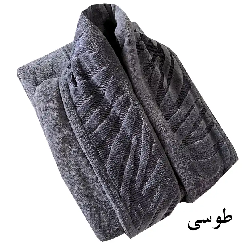 حوله پالتویی آقای کاریزما مدل یقه موجی سایز 125